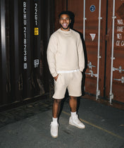 Athleisure Sweatshirt - Krem