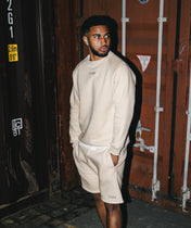 Athleisure Sweatshirt - Krem