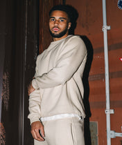 Athleisure Sweatshirt - Krem