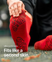 Grip Socks - Röd