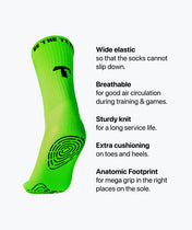 Grip Socks - Ljusgrön