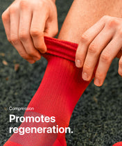 Grip Socks - Röd