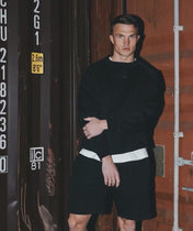 Athleisure Shorts - Svart
