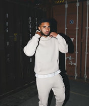 Athleisure Hoodie - Krem