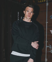 Athleisure Sweatshirt - Svart